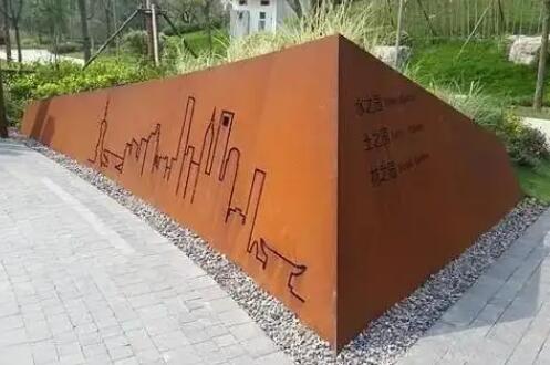 同安耐候钢挡土墙